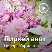 Podcast Ципора Харитан  — Пиркей Авот (Поучения отцов)